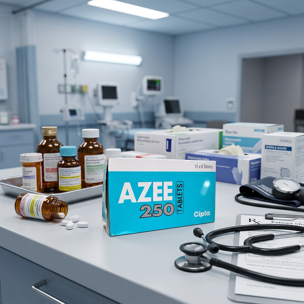 Azee 250 mg - 100 Tablets