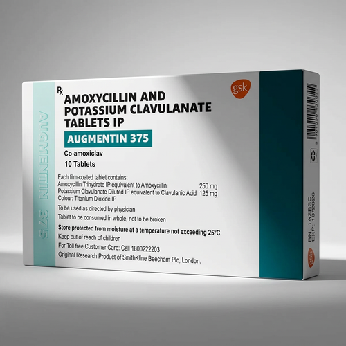 Augmentin 375 mg - 100 Tablets