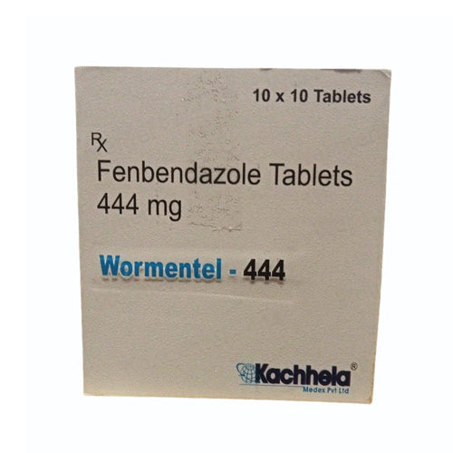 Fenbendazole 444 mg Tablets | Uses, Dosage & Safety Guide - 100 Tablets