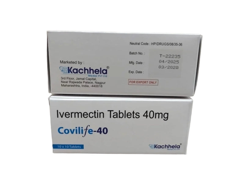 Ivermectin 40mg - 100 Tablets