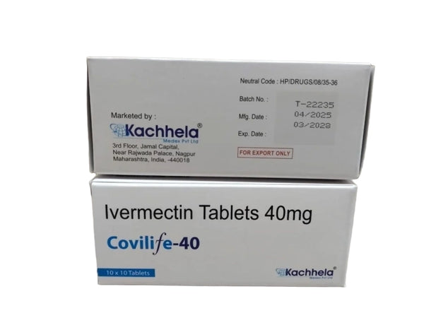 Ivermectin 40mg - 100 Tablets