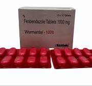 Fenbendazole Tablets 1000 mg | Professional Animal Health Medicine - 100 Tablets