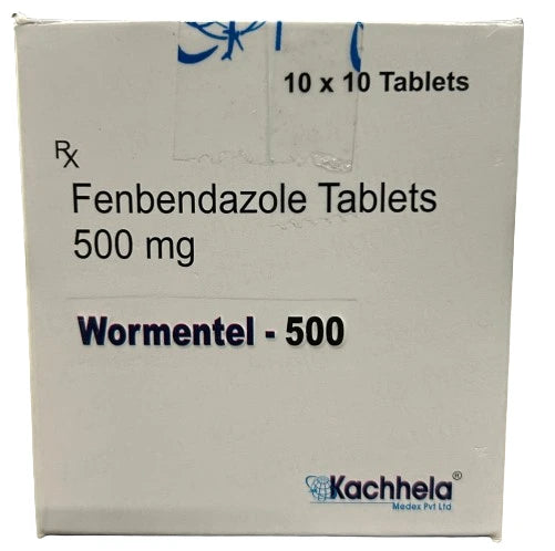 Fenbendazole Tablets 500 mg - 100 Tablets