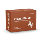 Vidalista 40 mg (Tadalafil) - 100 Tablets