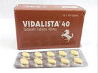 Vidalista 40 mg (Tadalafil) - 100 Tablets