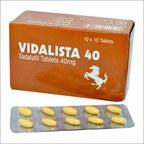 Vidalista 40 mg (Tadalafil) - 100 Tablets