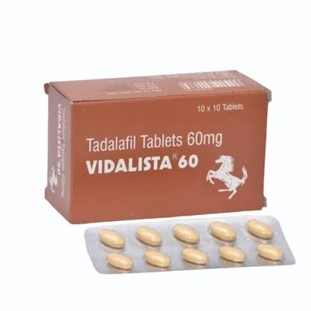 Vidalista 60 mg - 100 Tablets