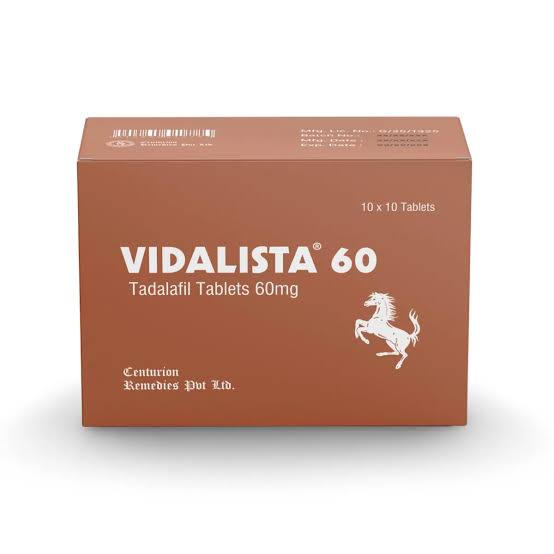Vidalista 60 mg - 100 Tablets