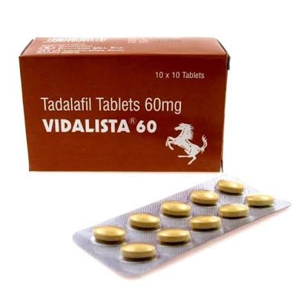 Vidalista 60 mg - 100 Tablets