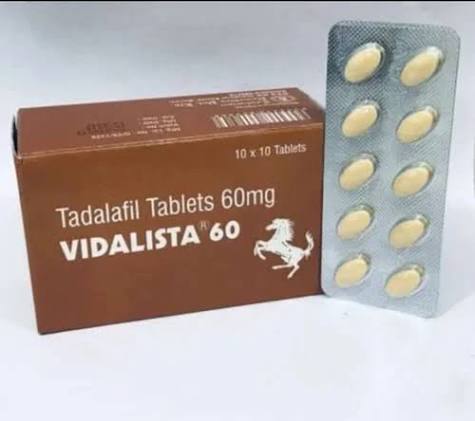 Vidalista 60 mg - 100 Tablets