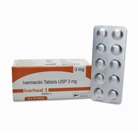 Iverheal 3mg (Ivermectin) - 100 Tablets