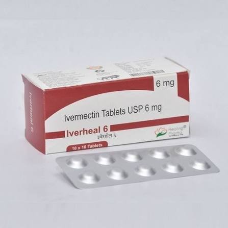 Iverheal 6mg (Ivermectin) - 100 Tablets