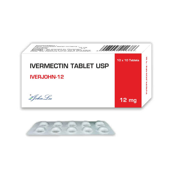 Iverjohn 12 mg - 100 Tablets