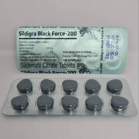 Sildigra Black Force 200mg - 100 Tablets