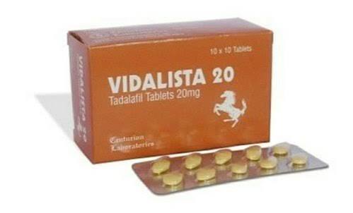 Vidalista 20mg Tablet | Tadalafil Tablets IP 20mg - 100 Tablets