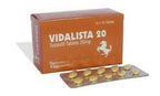 Vidalista 20mg Tablet | Tadalafil Tablets IP 20mg - 100 Tablets