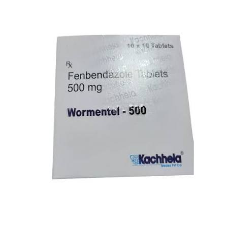 Fenbendazole Tablets 500 mg - 100 Tablets