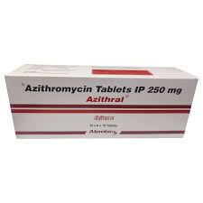 Azithral 250 mg (Azithromycin Tablets IP 250 mg) - 100 Tablets