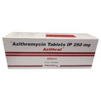 Azithral 250 mg (Azithromycin Tablets IP 250 mg) - 100 Tablets