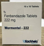 Fenbendazole Tablets 222 mg | Complete Veterinary Product Guide - 100 Tablets