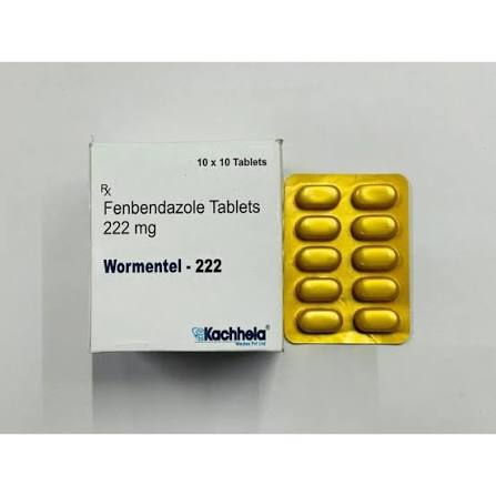 Fenbendazole Tablets 222 mg | Complete Veterinary Product Guide - 100 Tablets