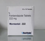 Fenbendazole Tablets 222 mg | Complete Veterinary Product Guide - 100 Tablets