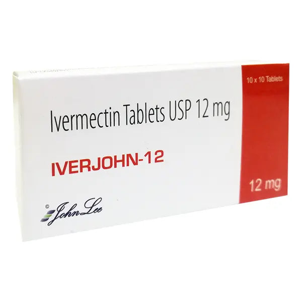 Iverjohn 12 mg - 100 Tablets