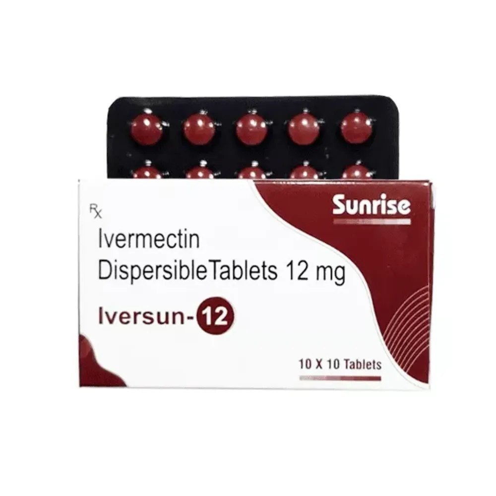 Iversun 12 mg - 100 Tablets